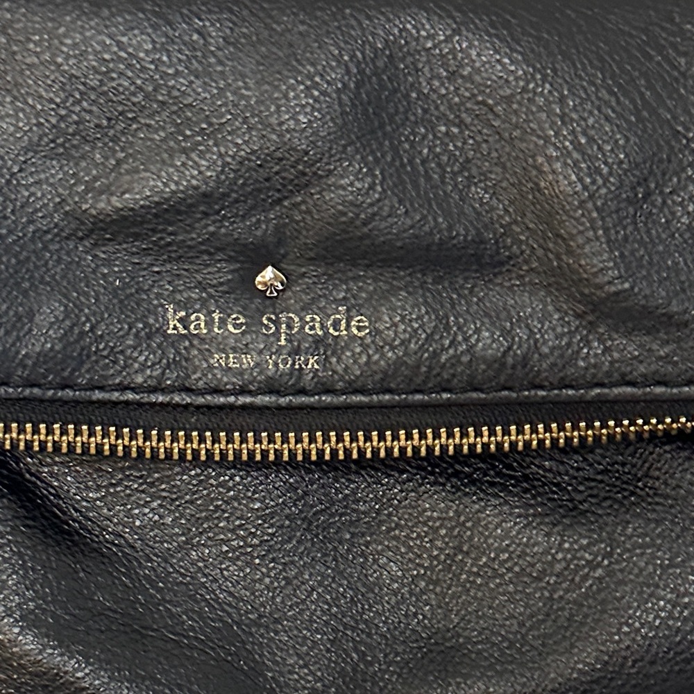 Kate Spade Black Crossbody Bag with Gold Accents - Picture 8 of 8